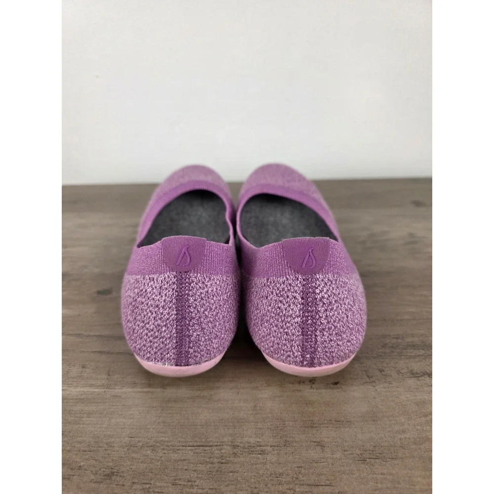 Allbirds Tree Breezers Women's Knit Ballet Flats Lavender Size 10.5‎